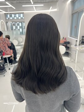 コア プラス 立川(COA PLUS) ブリーチなしオリーブグレージュ