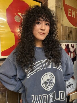 アンドピース and peace スパイラルパーマ