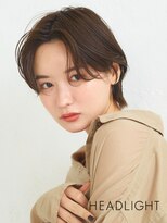 ボニア バイ ヘッドライト 大阪梅田店(BONIA by HEADLIGHT) ハンサムショートイメチェン前髪なし小顔魅せ韓国レイヤーウルフ