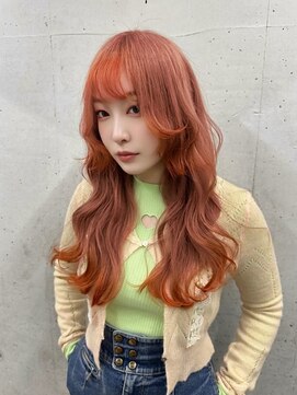 シャルム 溝の口店(charme) ニュアンスウルフワンホンレイヤーミルクティーブランド