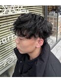 シャドウパーマ/波巻きパーマ/プードルパーマ/メンズカット