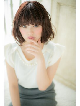 モッズ ヘア 福岡姪浜店(mod's hair) アンニュイカールの愛され♪ふわミディb