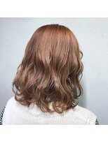 アジールヘア 東上野店(agir hair)&nbsp;小顔ウルフレイヤー/オレンジブラウン【上野/東上野】