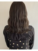 ヌル ヘア デザイン(nullus hair desigh)&nbsp;ブリーチなしのアッシュオリーブ/ニュアンスカラー