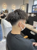 ジーニー 横浜(giinii)&nbsp;フェードカット-ツイストスパイラル