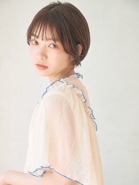 リコ 札幌駅前(lico) マニッシュショートショコラベージュ