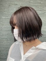 デラメアウープウープ(de.la.mair woop woop)&nbsp;外ハネショートボブ