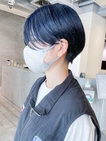 アルバム 池袋(ALBUM) ハンサムマッシュ_グレージュカラーボブウルフ_ba419392