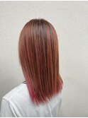 髪質改善+カラー