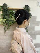 ロカット サロン(Roquat Salon)&nbsp;和装アップスタイル【立川／バイカルテ／国立／ヘアセット】