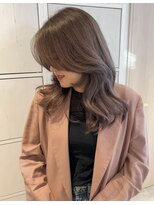 ザックジングウ 表参道(ZACC JINGU)&nbsp;ベージュカラー/透明感カラー/ダブルカラー/レイヤースタイル