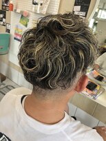 ニタスサン(2+3)&nbsp;【スパイラルパーマ+ハイライト】