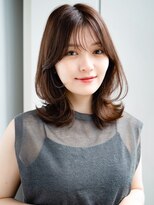 レノラ 本町(LENORA)&nbsp;レイヤーカット鎖骨ミディレイヤーミディアム