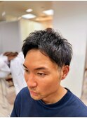 ショートカット×ブラックカラー