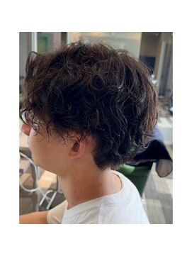 ランソ(RUNSO) 韓国マッシュ×パーマスタイル