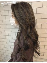 アンジェリカ 名古屋店(ANGELICA)&nbsp;外国人風ハイライトグレージュ【福田奈央】