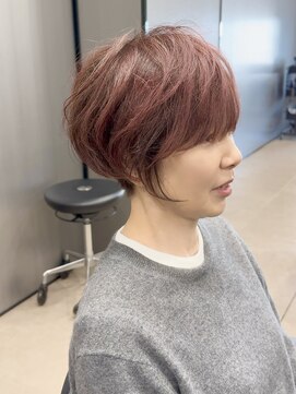 ハルキ ミナト ジャパン オオサカ(HARUKI MINATO japan OSAKA) 30代40代50代小顔似合わせカットくびレイヤーエモージュ大人可愛