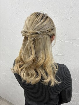 プライズ 表参道原宿店(prize) ふわふわハーフアップアレンジ