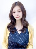 韓国風ワンホンヘア/ヨシンモリ/ロングレイヤー/顔周りレイヤー