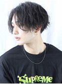 無造作ミディアムヘア