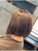 前下りボブ×シークレットツーブロック