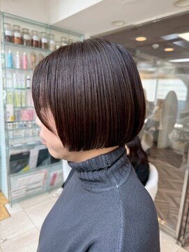 オブヘアージユウガオカ(Of HAIR Jiyugaoka) ボブ