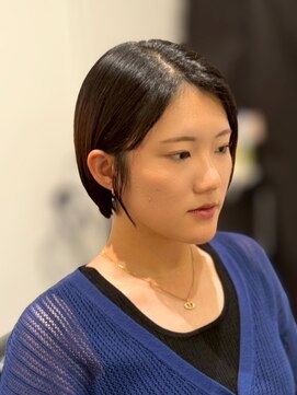 ジエクト 本店(The Ect) 似合わせミニボブ◇切りっぱなしボブ・ショートボブ