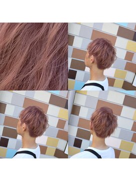 ジーアンドジー(G&G) ダブルカラーミルクティーピンク