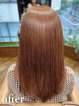 アイスタイルプレミアム フジ三篠店(I STYLE premium) 高濃度水素ケアカラー＋オーダーメイド髪質改善トリートメント