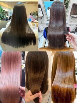 ジャム ヴィ―ボ(JAM Vivo)の写真/【枚方市駅前!JAMはカラー毛,ブリーチ毛でも施術ができる】縮毛矯正を変革! “髪質改善酸性ストレート”