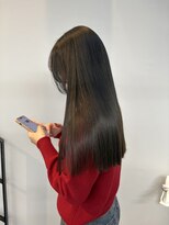 ヌープヘアーアイス(NUUP.hair ici)&nbsp;大人可愛い！髪質改善カラーオリーブグレージュ◎レイヤー小顔