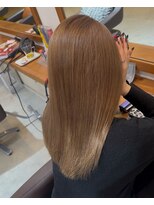 シャンプーハット(SHAMPOO HAT)&nbsp;ブリーチあり☆ミルクティーベージュ☆