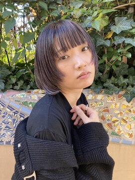 シーア(ciia) マッシュ風ボブ