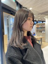 アールファイブ ショウナンダイ(R-5 shonandai)&nbsp;【hitomi/湘南台】グレージュ/透け感カラー/寒色ベージュ