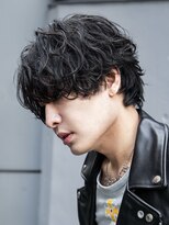 ルーシー 渋谷(LUCEY)&nbsp;ツイストスパイラルパーマ波巻きパーマシャドウパーマメンズ