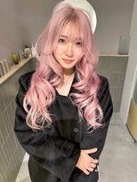 キオク(KIOX)&nbsp;ピンクカラー/ハイトーンカラー/ブリーチ/名古屋/栄