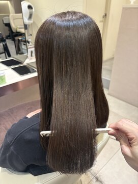 クララ 守谷店(CLALA) 髪質改善×カーキーモカ艶ロング