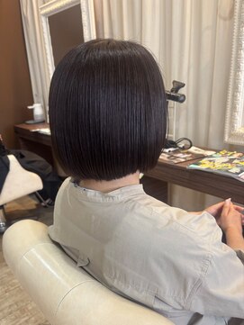 ヘアデザインスペース イチエ(hair design space i chi e) ツヤ感◎髪質改善トリートメント+艶カラー
