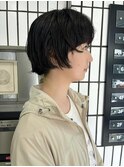 ショートボブ/ショートボブウルフ/ショートパーマ