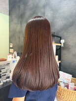 ノーヴァ バイ ボナ 前橋店(nova by bona)&nbsp;髪質改善ストレートで叶うツヤ髪ロングスタイル