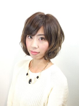ヘアーメイク アヴァンティ(HAIR MAKE AVANTI) ☆AVANTI 弾むカールのニュアンスボブ