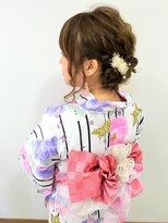 エルパティオ(EL PATIO)&nbsp;浴衣　ゆるふわアレンジ　[PATIO/枝川]