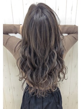 グランジュ 梅田店(GRANZE) 外国人風ハイライト☆アッシュベージュ