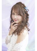 CHARMER☆編み込み×ダウンスタイル