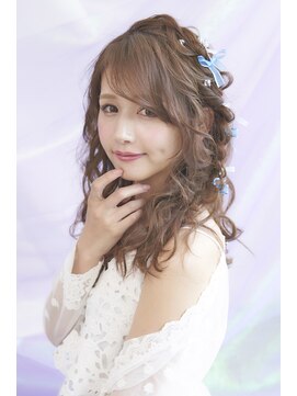 ヘアメイクサロンシャルメ(Hair Make Salon CHARMER) CHARMER☆編み込み×ダウンスタイル