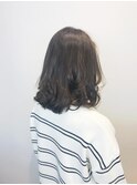 立体感グレージュカラー〈浦安 美容室〉