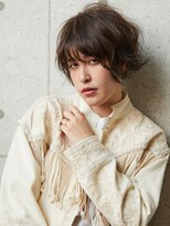 ヘアサロン ドットプラス 町田店(dot. plus)&nbsp;モノトーンアッシュ×ショートパーマ［町田］