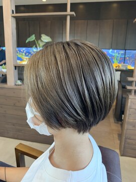 ラ メール ヘア デザイン(La mer HAIR DESIGN) レイヤーボブ★丸みショートボブ
