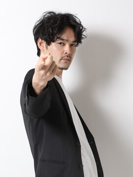 メンズ ピノ(Men's PINOT) #男くさい#メンズパーマ#スリークショート#ガレット梅田