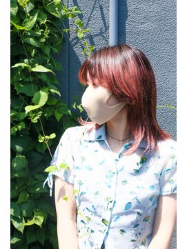 ホワイトルーム(White Room) ウルフのピンクバレイヤージュ♪